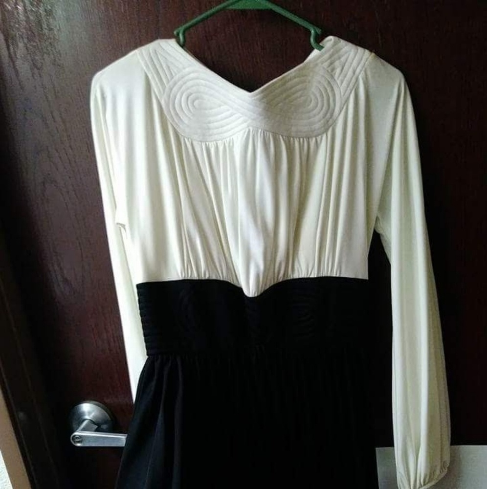 Vintage designer Donald Brooks evening gown